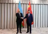 Ilham Aliyev and Xi Jinping meets in Astana