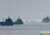 Russia, Azerbaijan and Iran conduct military exercises in Caspian Sea