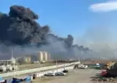 Fire breaks out in Russia&#039;s Azov