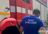 Forest fire near Mount Agarmysh in Crimea localized