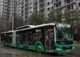 New big buses unveiled for Tbilisi public transport fleet