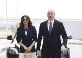 Ilham Aliyev and Mehriban Aliyeva lay foundation stones for several enterprises in Jabrayil district