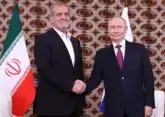 Putin meets with Pezeshkian for first time