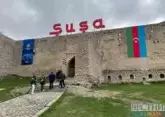 Georgian tourists arrive in Shusha