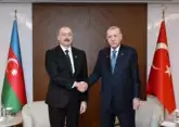 Ilham Aliyev and Recep Tayyip Erdogan hold meeting in Bishkek