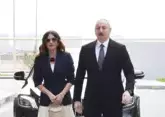 Ilham Aliyev and Mehriban Aliyeva attend reception in honor of distinguished guests of COP29 Leaders&#039; Summit