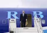 Ilham Aliyev arrives in Albania for working visit