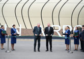 Ilham Aliyev and Recep Tayyip Erdogan officially open Lachin Airport
