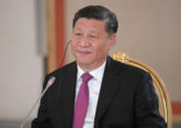 Xi arrives in Astana