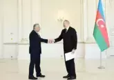 Azerbaijani President receives credentials of new Iranian Ambassador
