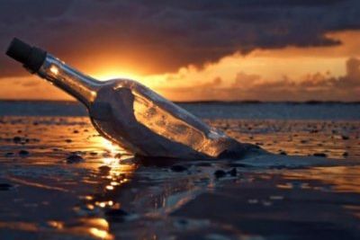 Message in a bottle thrown into Rhine 8 years ago found in New Zealand