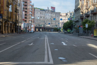 Kyiv stops  all public transportation
