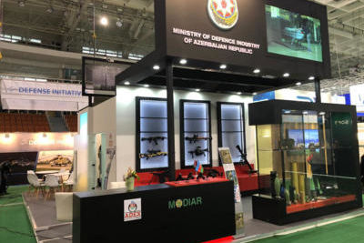 What military hardware does Azerbaijan export?