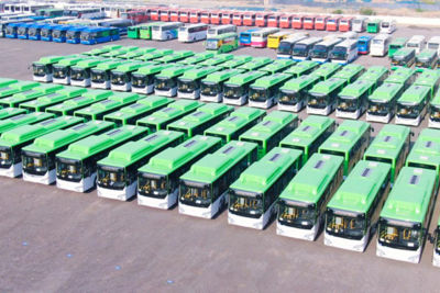 Oil-rich Kazakhstan switches to green transport 