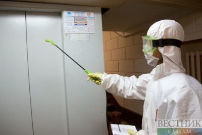 Second disinfection carried out in Kyrgyz White House