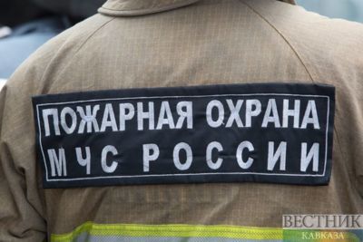 Brick factory burns in Bashkiria