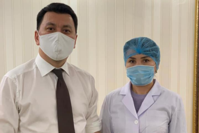 Presidential Aide vaccinated with Kazakhstani Covid-19 vaccine