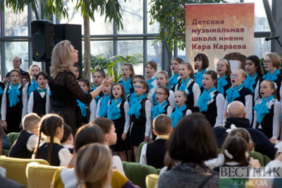 Reporting concert of Children's music school named after Gara Garayev takes place in Azerbaijan Pavilion at VDNKh