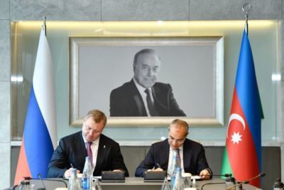 Azerbaijan and Russia’s Astrakhan sign action program to develop co-op (PHOTO)
