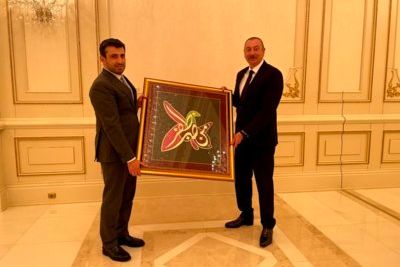 Selcuk Bayraktar visits War Trophy Park in Baku (PHOTO)