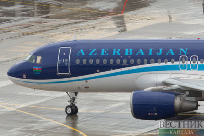 AZAL aircraft makes first flight to Zangilan International Airport