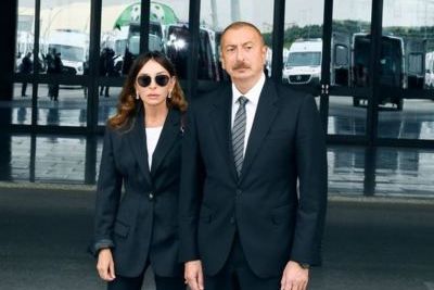 Ilham Aliyev and Mehriban Aliyeva visit Fuzuli district