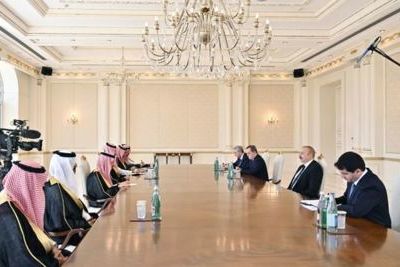 Ilham Aliyev receives Saudi Arabia Foreign Minister