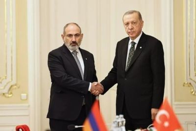 Erdogan and Pashinyan hold first talks since 2009
