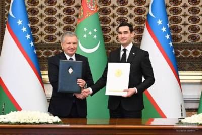 Tashkent and Ashgabat sign Declaration on deepening strategic partnership
