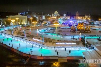 Largest ice rink opened in Moscow (photo report)