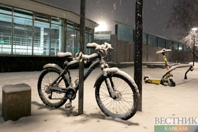 Monthly precipitation fallen in Moscow since beginning of December (photo report)