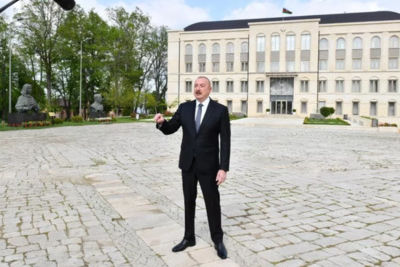 Ilham Aliyev: Heydar Aliyev's wish was to see Shusha, Karabakh and Zangezur free