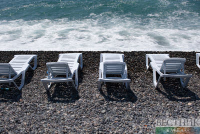 Beaches of Sukhum ready for swimming season