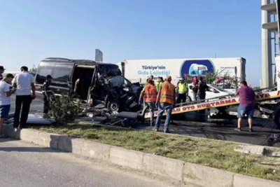 Car accident with Kazakh tourists occurs in Alanya, there are victims