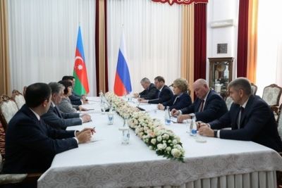 Speakers of Russian Federation Council and Azerbaijani Milli Majlis discuss South Caucasus