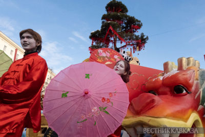 Chinese New Year in Moscow: dragons, lions and red lanterns on the streets