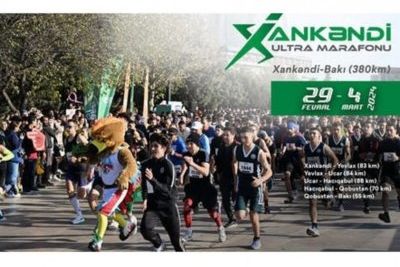 Azerbaijani athletes to run Khankendi-Baku ultramarathon