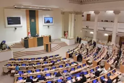 Georgian Parliament Committee approves foreign agent bill in third hearing