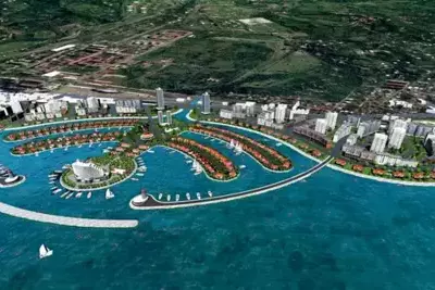 20% of artificial "Batumi Island" ready