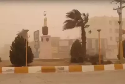 Sandstorm hits Iran's Sistan and Baluchestan province