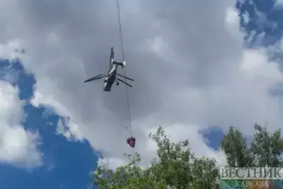 Wildfire near Feodosia raging on area of 150 ha