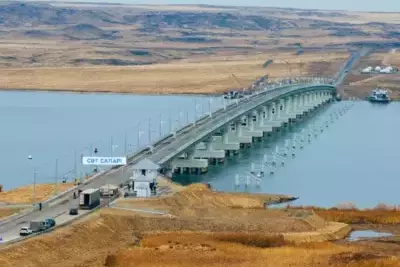 Kazakhstan inaugurates its longest bridge