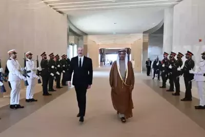 Ilham Aliyev leaves UAE