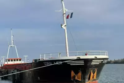 Iranian vessel runs aground in Astrakhan region