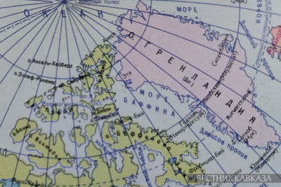 Карта Гренландии
