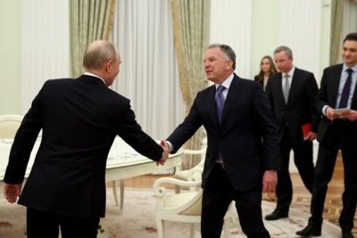 Владимир Путин и Стивен Уиткофф