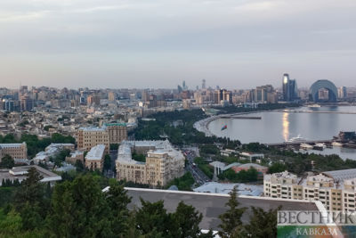 Вид на Баку