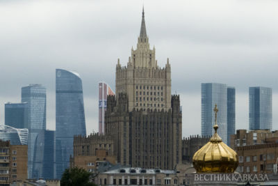 Вид на МИД и Москва Сити