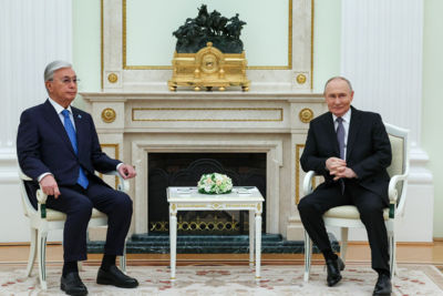 Владимир Путин и Касым-Жомарт Токаев