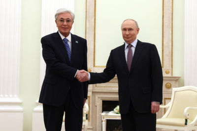 Владимир Путин и Касым-Жомарт Токаев